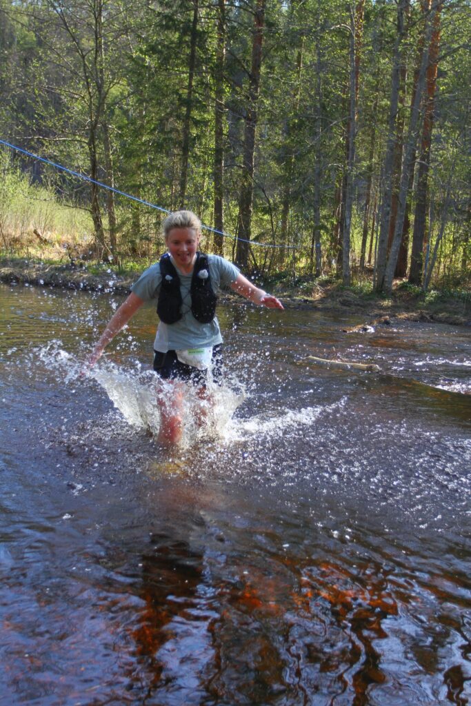 Anna Sørlie under Skogvokteren Ultra