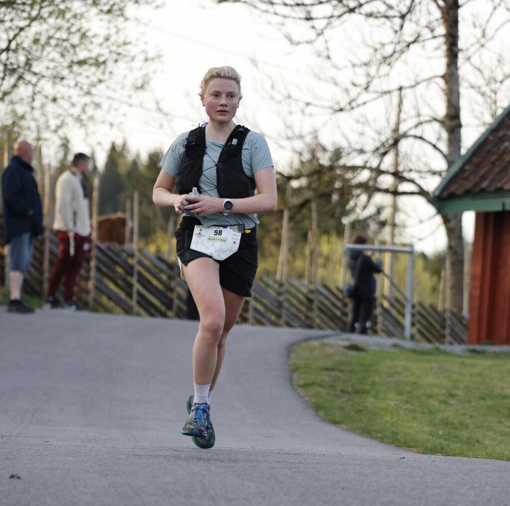 Anna Sørlie under Skogvokteren Ultra